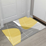 Geometric Entrance Door Mat, Bathroom, and Kitchen