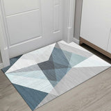 Geometric Entrance Door Mat, Bathroom, and Kitchen