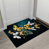 Nordic Style Home Entrance Door Mat and Bathroom Floor Carpets