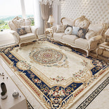 Floral Carpet & Large Ethnic Bedroom Light Luxury