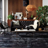 Decoration Cowhide Patch Rug, Cow Skin Carpet for Living Room