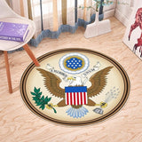 American Eagle Round Carpets For Bedroom & Rugs For Living Room