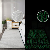 Luminous Carpet for Living Room Plush Rug Children Bedroom Floor Mat