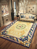 Floral Wool Carpets For Living Room And Decoration Bedroom Carpet