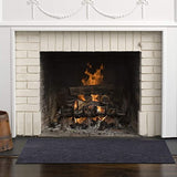 Fireproof Fireplace Hearth Rug Non-Slip Mat Flame-Resistant Pad