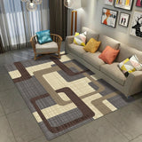 Nordic Soft Abstract Carpets for Living Room, Bedroom Decor Floor Mat