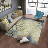 Nordic Soft Abstract Carpets for Living Room, Bedroom Decor Floor Mat