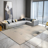 Modern Gray Carpets For Living Room And Nordic Thick Bedroom Rug