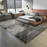 Modern Gray Carpets For Living Room And Nordic Thick Bedroom Rug