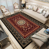 Persian Carpet Retro Area Rug Anti-Slip Bedroom Decor Ethnic Carpets