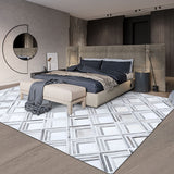 Geometric Cowhide Skin Rug For Living Room And Decoration Home Carpet