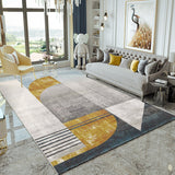 Modern Nordic Style Carpet for Living Room and Bedroom Rug Geometric