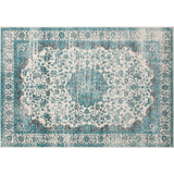 Floral Style For Living Room Carpet, Bedroom Lamb Velvet Rug