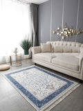 Moroccan Retro Living Room Carpet Ethnic Tassel Bedroom Rug Modern Concise