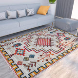 Area Rug Vintage Home Carpets For Living Room Bedroom Free Anti Slip Bottom